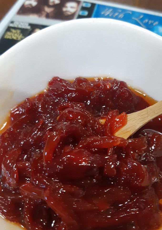 Una foto de Pimientos caramelizados