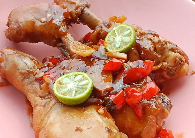 Resep Ayam Kecap Pedas Oleh Teti Fitriana Cookpad