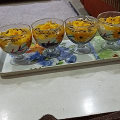 A picture of Mango mousse.