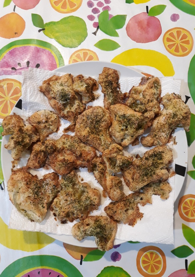 Una foto de Coliflor merengada con ajo y perejil