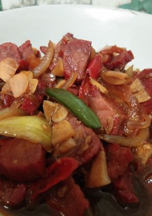 Foto resep Oseng daging Sapi praktis
