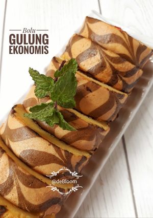 Foto resep 625. Bolu Gulung Ekonomis 3 Telur All In One