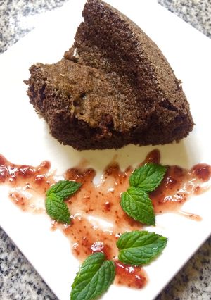Una foto de Torta de algarroba