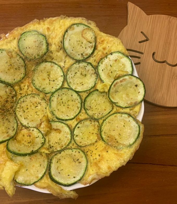 櫛瓜煎蛋 的食譜成品照片
