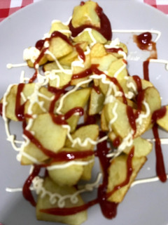 Una foto de Papas bravas rápidas