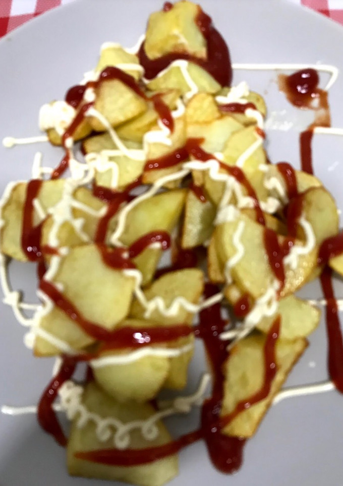 Una foto de Papas bravas rápidas