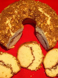 Una foto de Bizcocho streusel para café