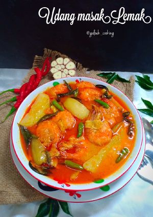 Foto resep Udang masak lemak
