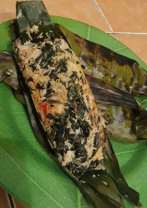 Foto resep Pepes Ikan Cue Daun Singkong