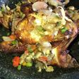 Ayam goreng sambal matah
