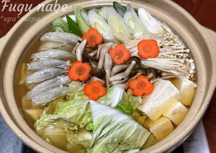 Bagaimana Membuat Niiyama Fugu nabe, Lezat