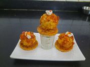 A picture of potato cheese paratha