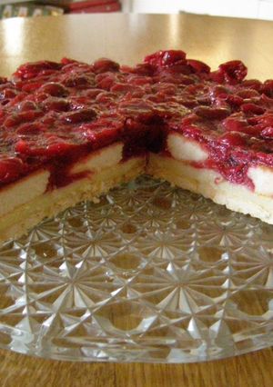 Cseresznyetorta sütés nélkül recept fotója
