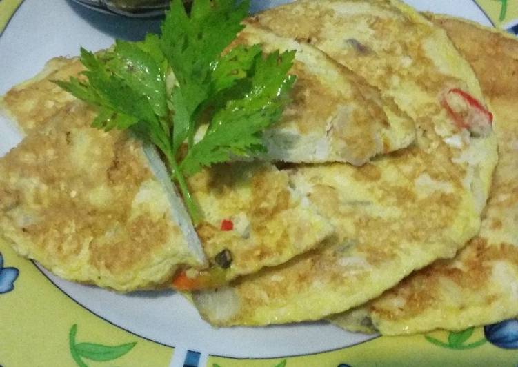 Dadar Telur Tahu