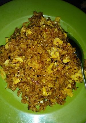 Foto resep Nasi Goreng Kunyit Kol Simple