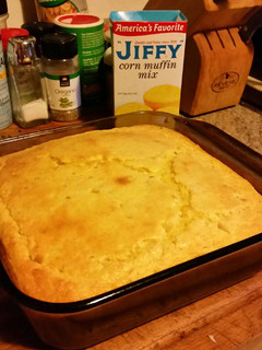 A picture of Sweet Corn Spoon Bread.