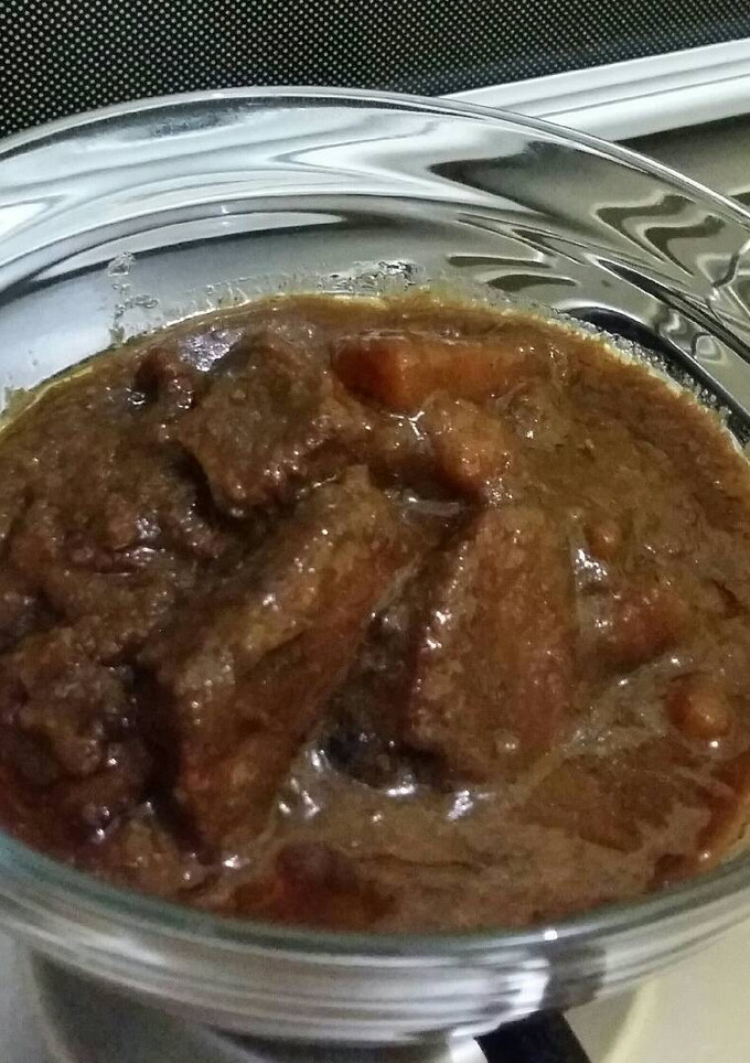 Foto resep Semur daging + kentang #kitaberbagi