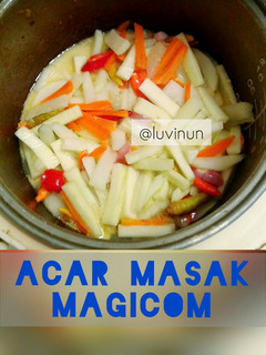 Foto resep 35. Acar Masak (bmb kuning) #MagicomSeries