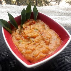 A picture of Tomato Upma.