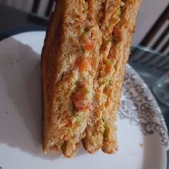 A picture of Mayo sandwich.