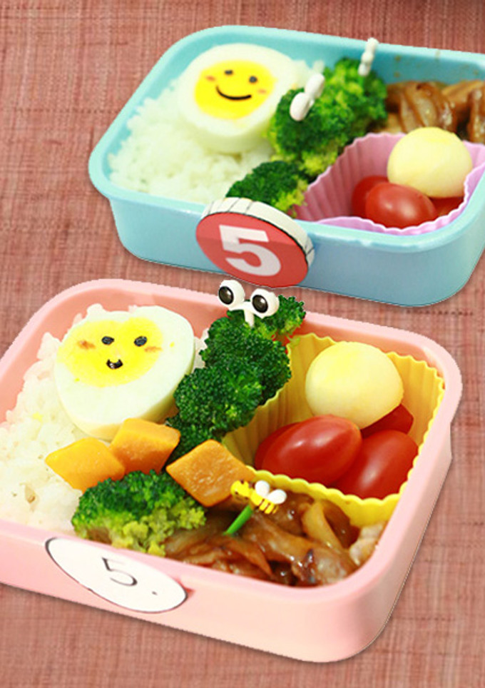 【家樂福廚房】繽紛小花園便當 的食譜成品照片