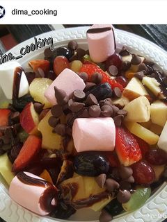 صورة لوصفة سلطة فواكه