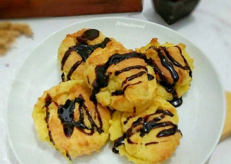 Resep Sus Toping Coklat, Enak