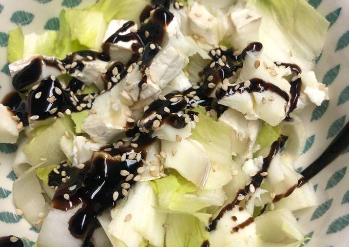 Comment faire Faire Délicieux Salade d’endive chèvre sésame