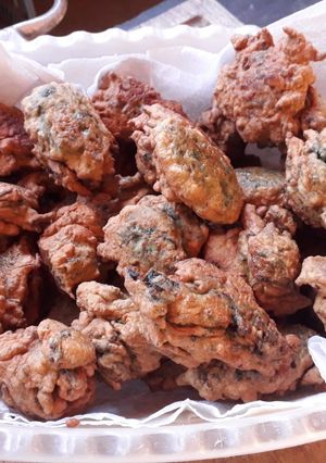 Una foto de Buñuelos de espinaca