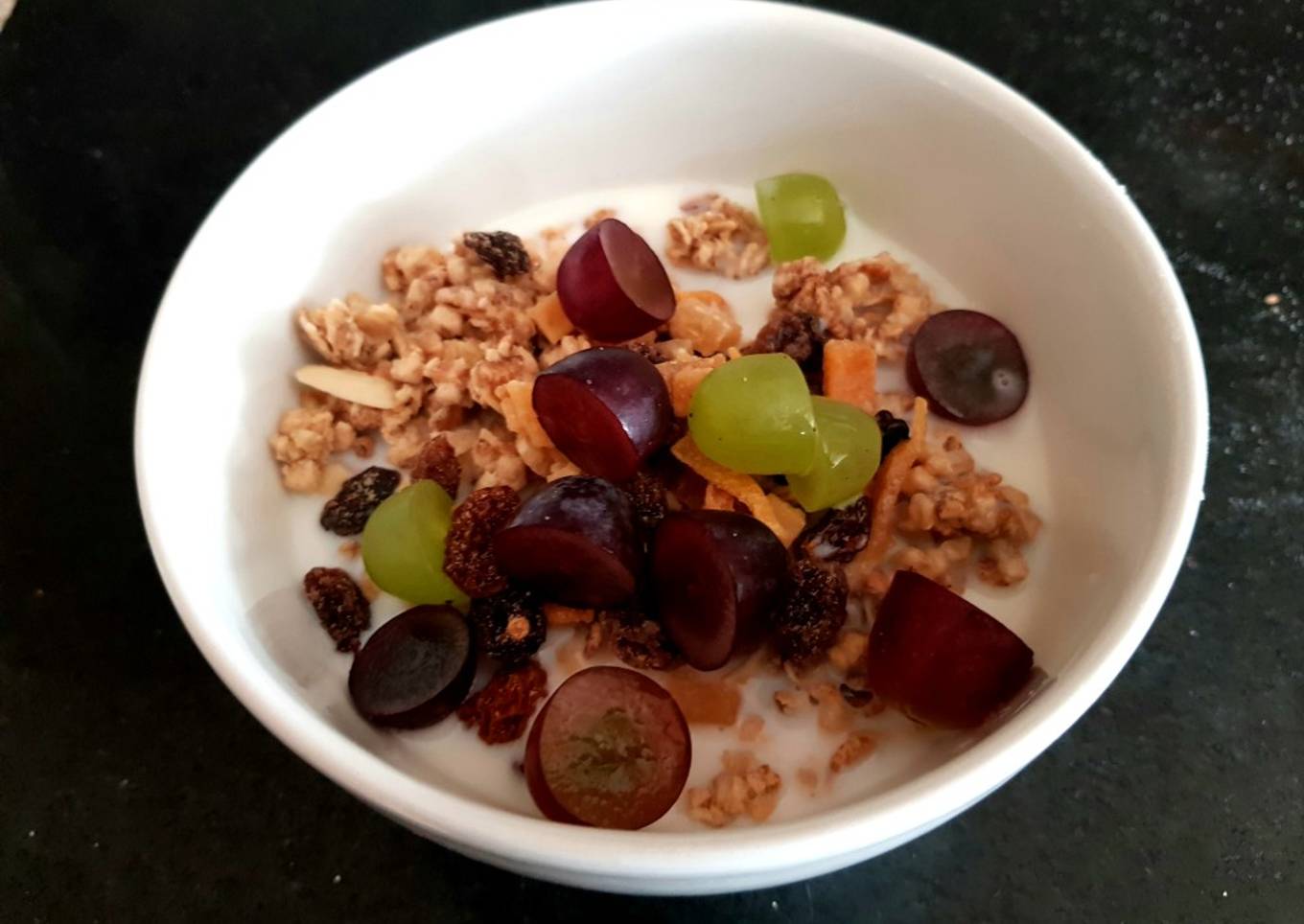 My Healthy Granola Start to the day. 😁