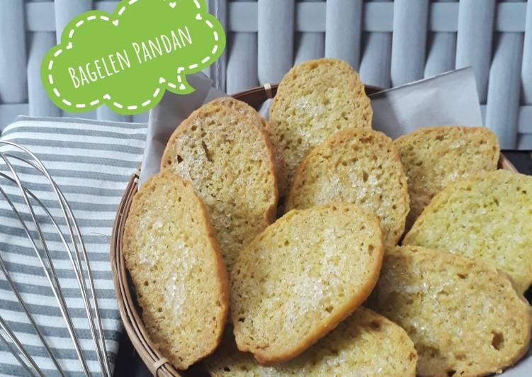 Resep 594. Bagelen Pandan, Bikin Ngiler