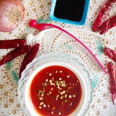 Easy Schezwan Chutney A picture of Easy Schezwan Chutney.