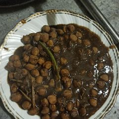 A picture of Amritsari Pindi Chole without Onion 🧅, Garlic 🧄 & Tomato 🍅.
