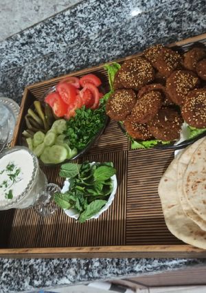 صورة لوصفة طعمية مصرية بلمسة مغربية