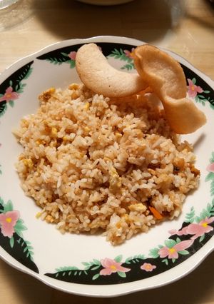 Foto resep Nasi goreng ikan teri pedes