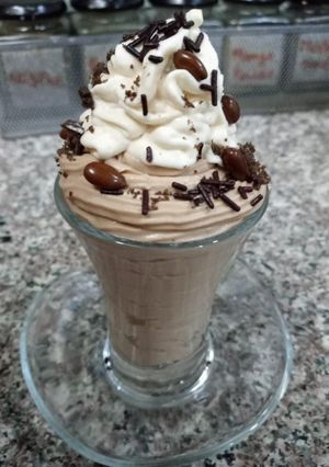 A picture of Cappuccino mousse quick and easy.