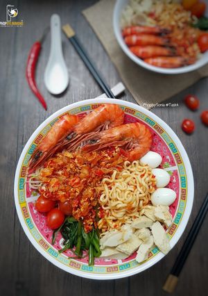 Gambar Mee Udang Pulau Pinang (Penang Hokkien Mee) #phopbylinimohd #batch20