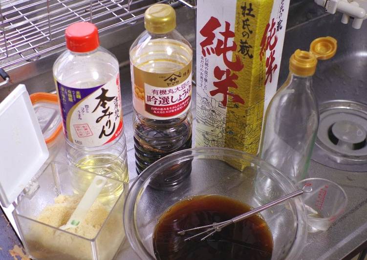 Simple Way to Prepare Speedy Basic TERIYAKI sauce
