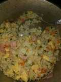 Arroz frito casero