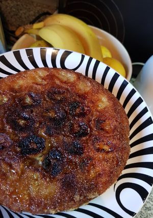 Una foto de Tortilla tibia de banana