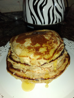 Una foto de Hot cakes saludables