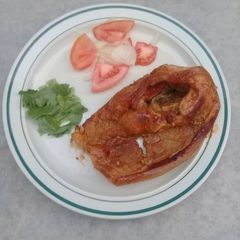 A picture of Pot Fried Pork.