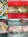 Sobrebarriga o matambre rellena de verduras
