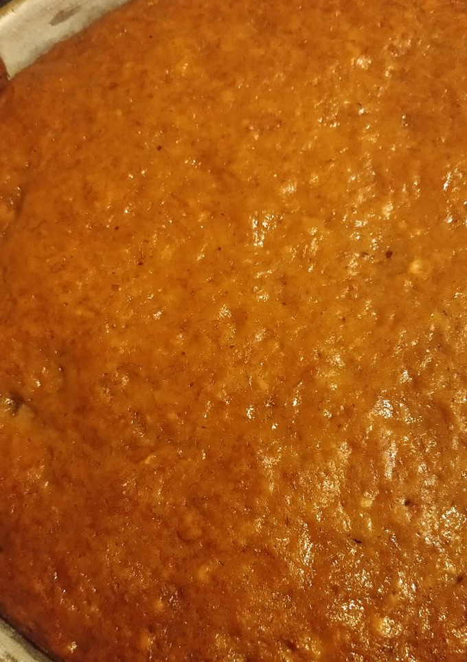 Una foto de Torta de banana húmeda (opcional. vegana)