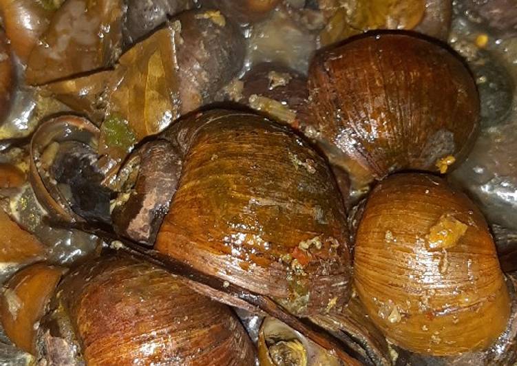 Resep Keong sawah Alias Kraca khas bumiayu yang Lezat Sekali