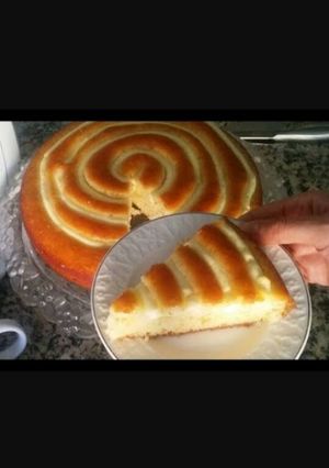 صورة لوصفة كيك حلزوني