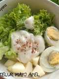 SALAD Selada Telur Mayo Apel (Selar Mapel)