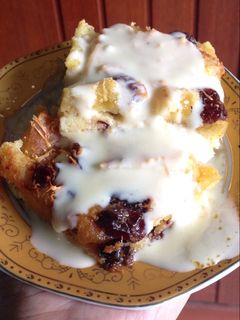 Foto resep Puding Roti Panggang / Bread Pudding