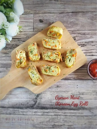 Cara Mudah Membuat Resep Gyeran Mari (Korean Egg Roll) yang Bikin Ngiler Anti Ribet, Sempurna