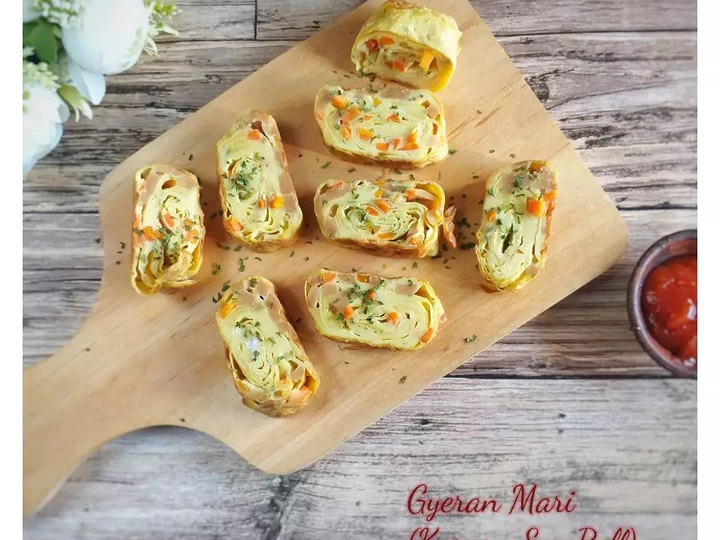 Cara Mudah Membuat Resep Gyeran Mari (Korean Egg Roll) yang Bikin Ngiler Anti Ribet, Sempurna